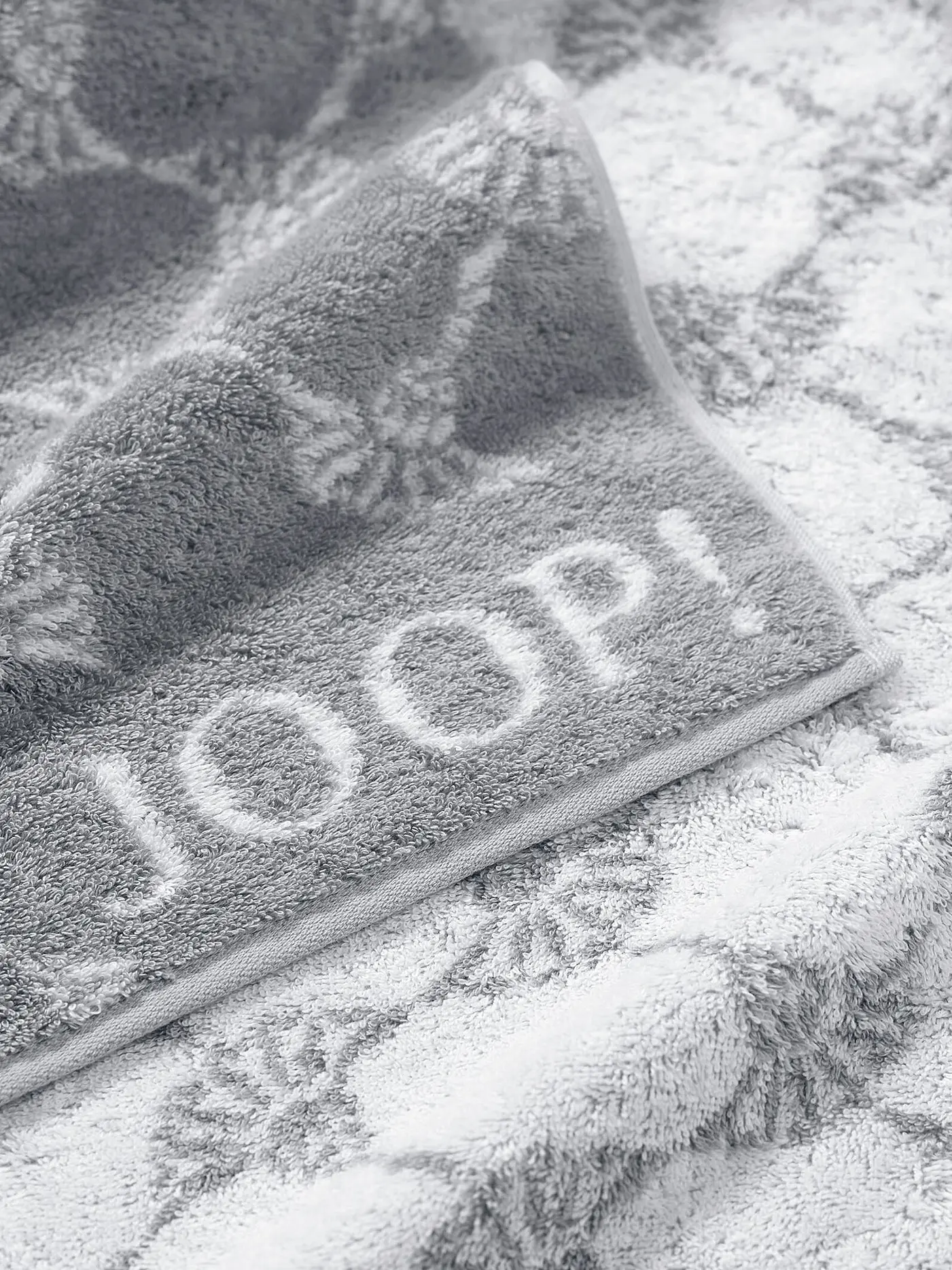 JOOP | Saunatuch "Cornflower" 80x200cm (silber) | 